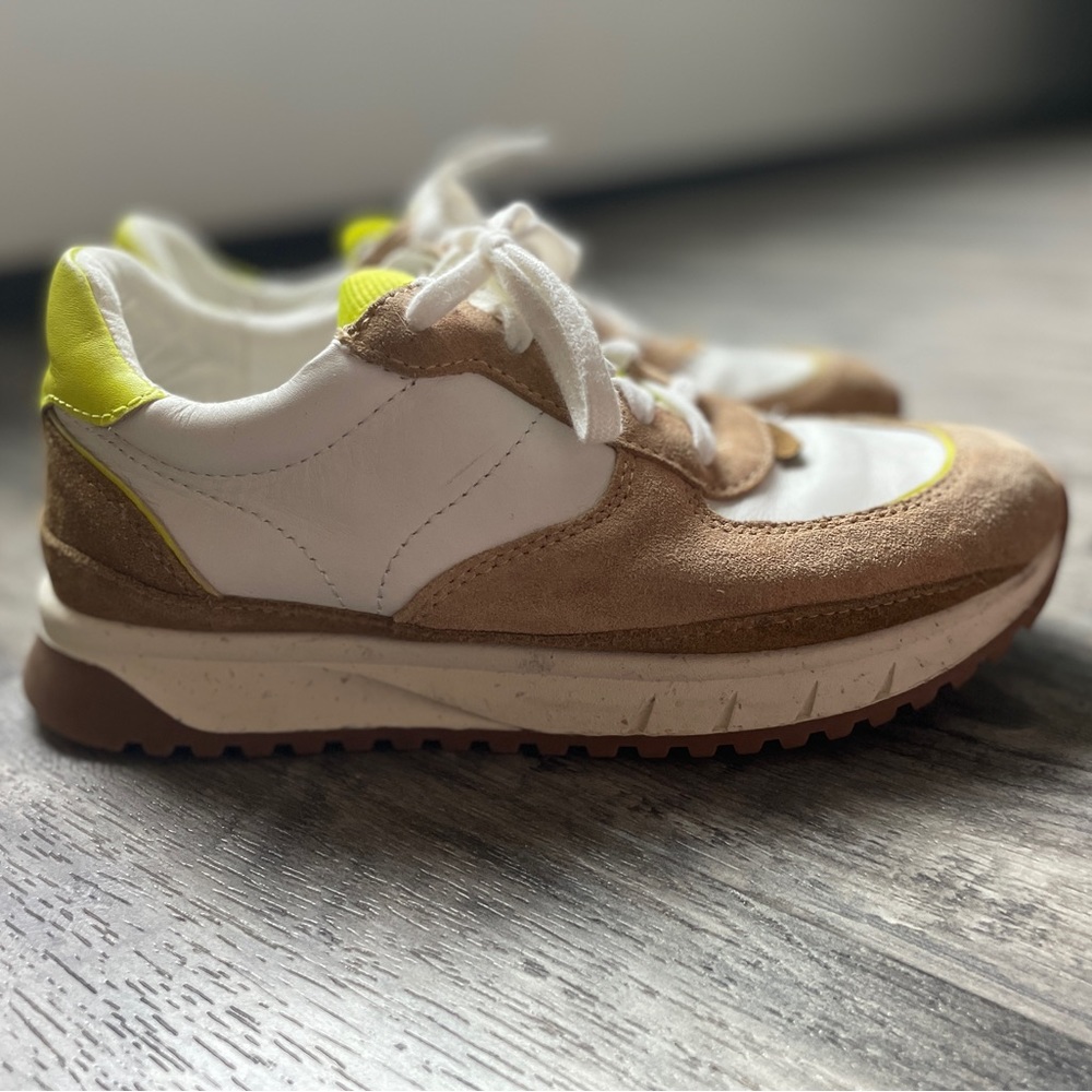 Madewell Kickoff Sneakers 🌟 neon yellow details - Picture 7 of 9